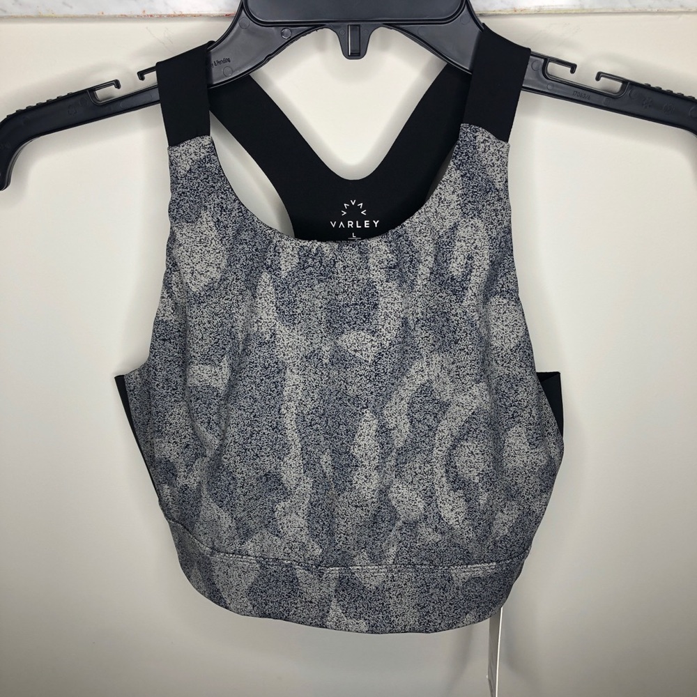 Varley Sherman Sports bra in Textured Camo